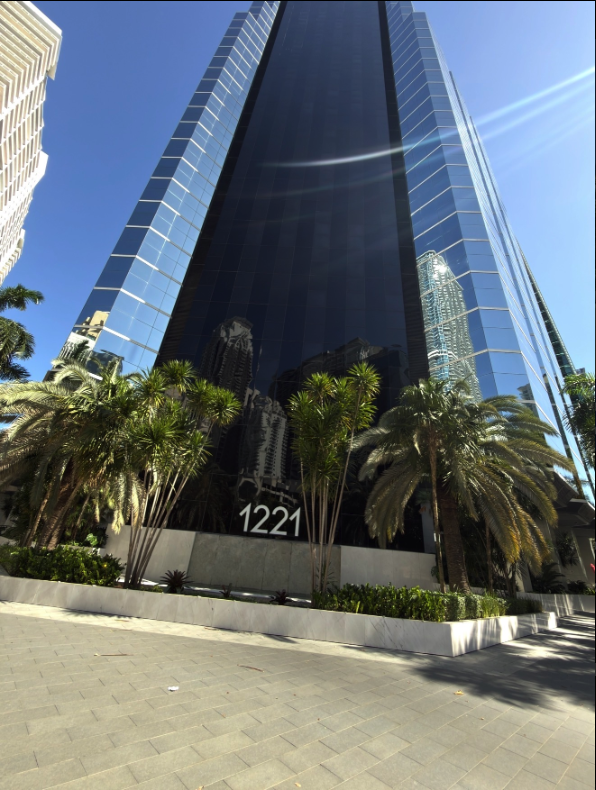 Office real da Inter One no 1221 Brickell Avenue, Miami